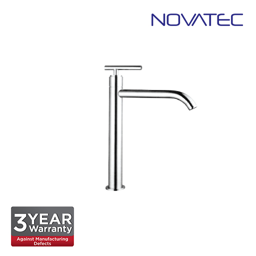 Novatec Chrome Plated Console Basin Tap F9-2034-T