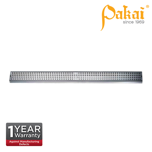 Pakai Shower Channel Slotted Type Floor Drainage 800mm x 65mm FT800X65S