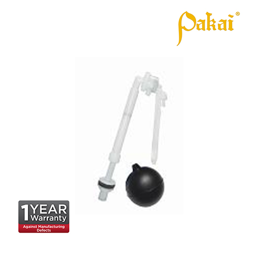 Pakai Bottom Inlet Ball Cock available arm 9 inch P118-9-90