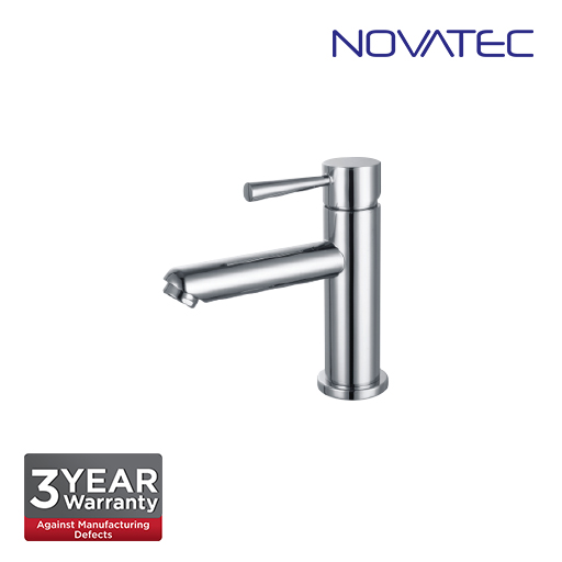 Novatec Chrome Plated Basin Pillar Tap RC5087S