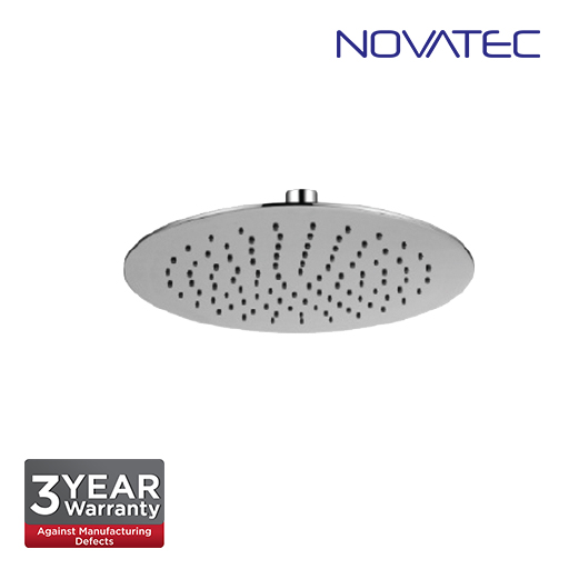 Novatec Stainless Steel Chrome Slim Rain Shower Head  SSRS-16