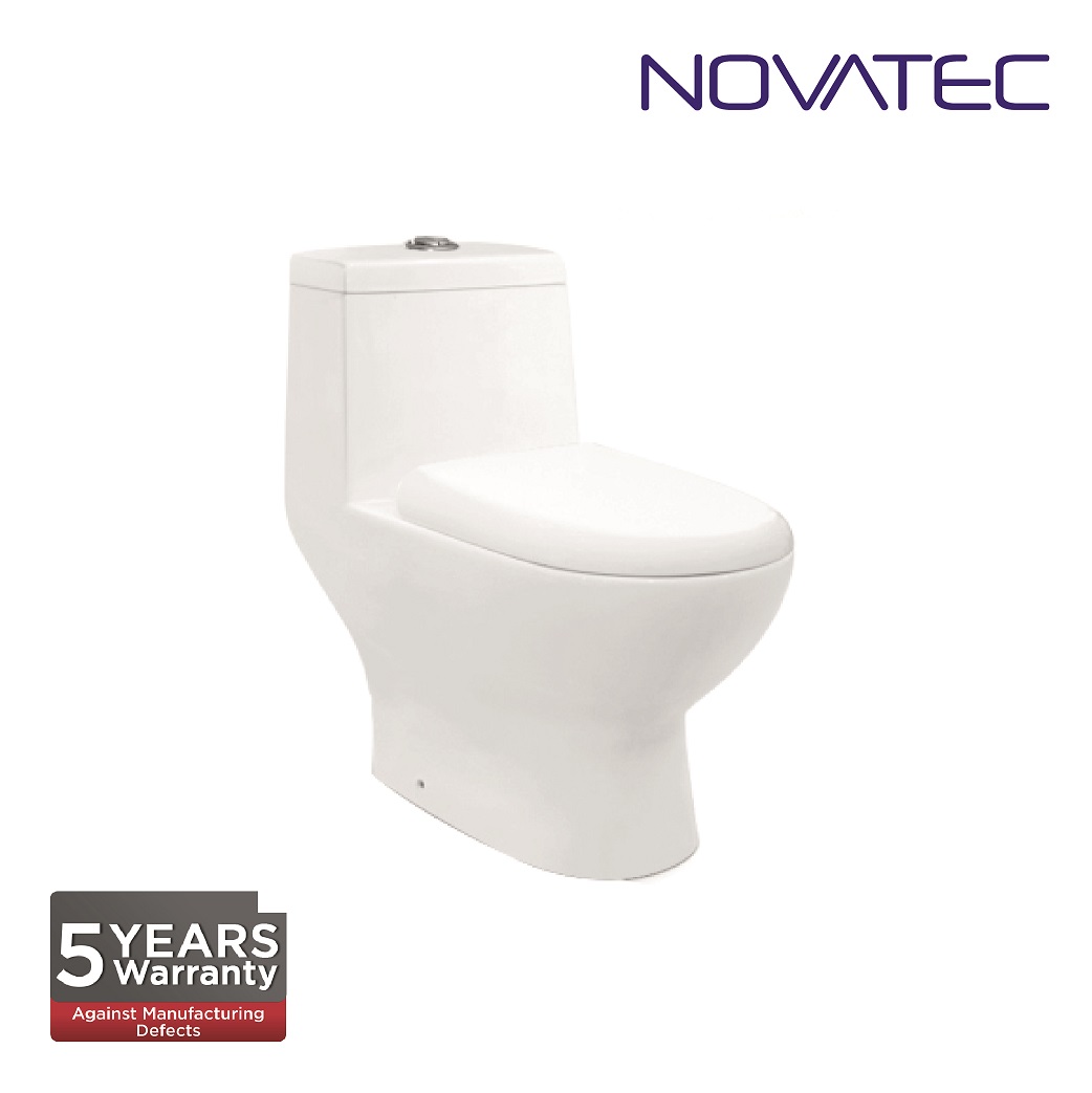 Novatec SW Galati One Piece Wash Down Pedestal Water Closet WC1008S