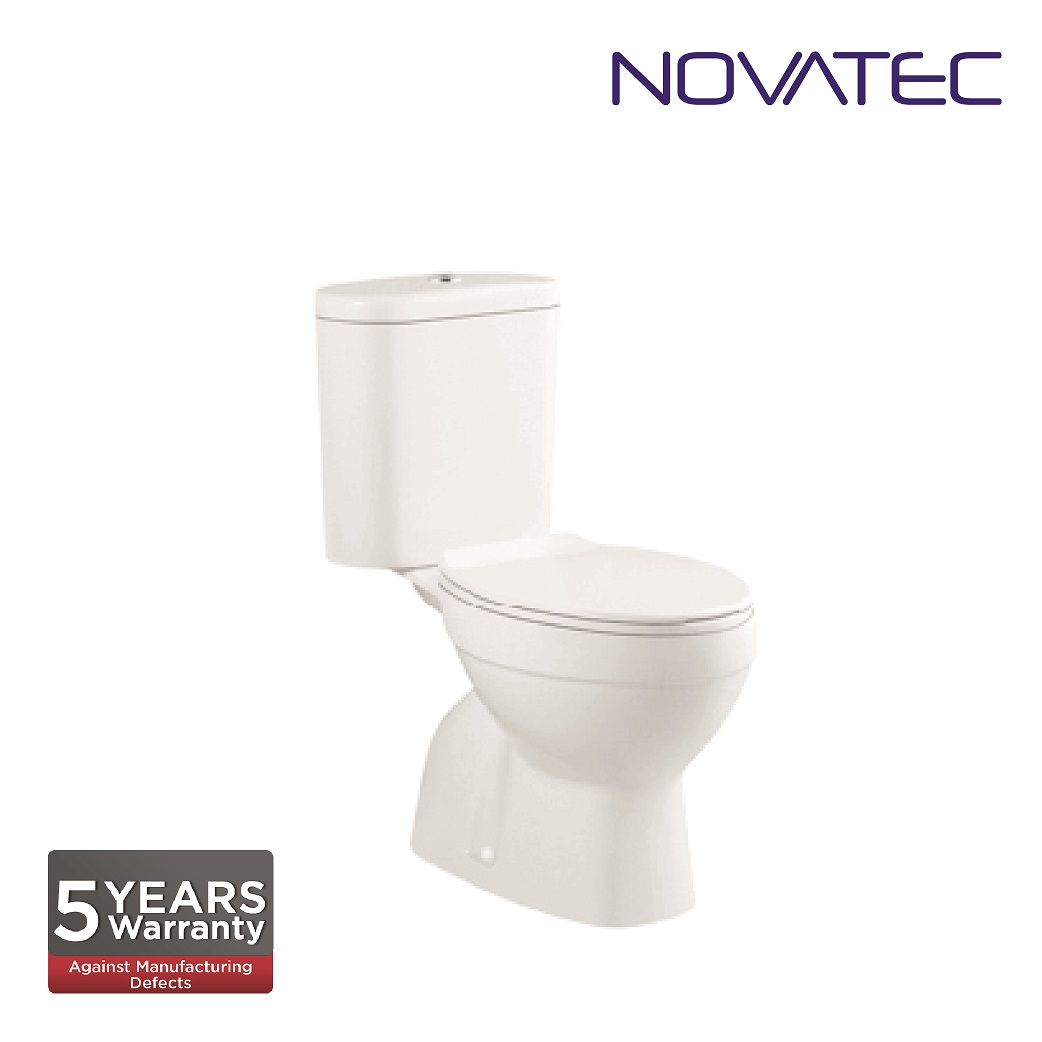 Novatec SW Narva  Medium Duty Toilet Seat Cover Close Couple Wash Down Pedestal Water Closet WC2001S